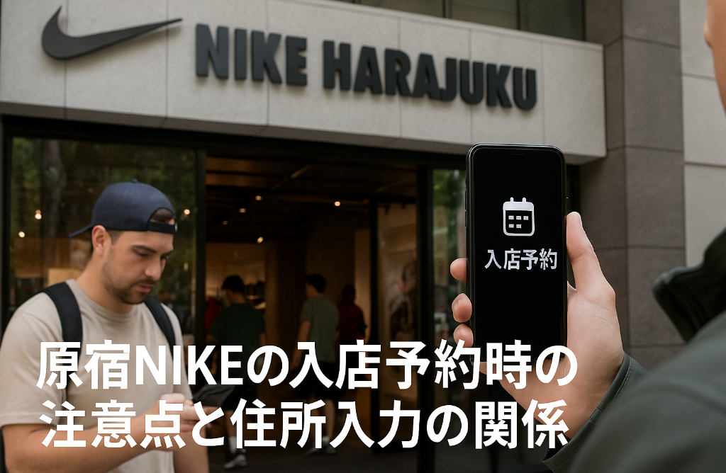 5. 原宿NIKEの入店予約時の注意点と住所入力の関係.png