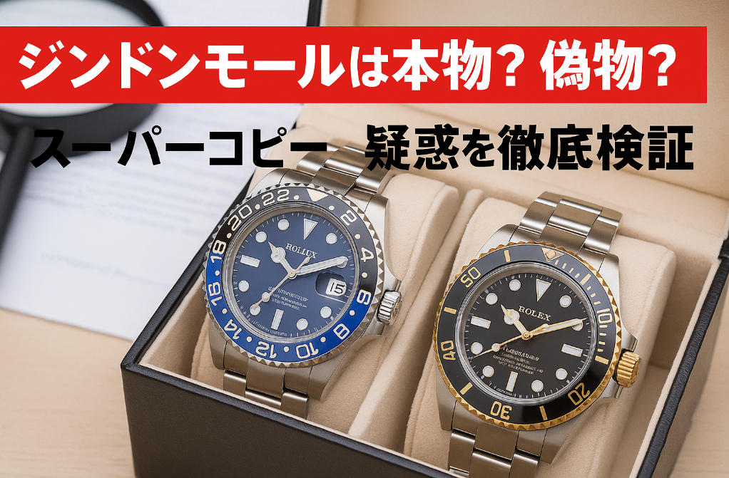 3. ジンドンモールは本物？偽物？｜スーパーコピー疑惑を徹底検証(1).png