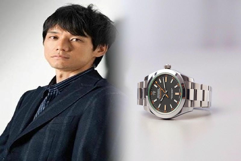 ロレックスのエンジンターンドベゼルはご覧のように