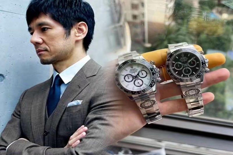 ロレックスは、時計の中型サイズの時計です