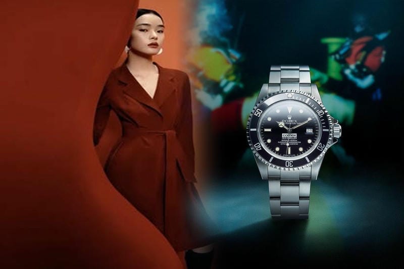 絶妙ブルーカラー！！ロレックス 金無垢青サブ 16618 美品のご紹介！