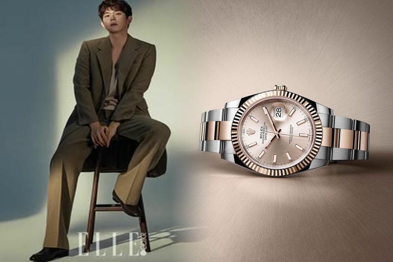 ロレックス10周年記念のサファイアクリスタル製デイデイト36