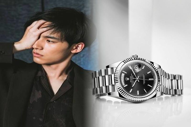 ロレックス50万メンズ