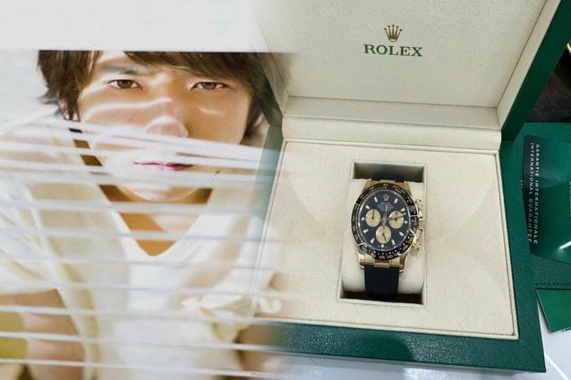 デイトナ 黒文字 盤