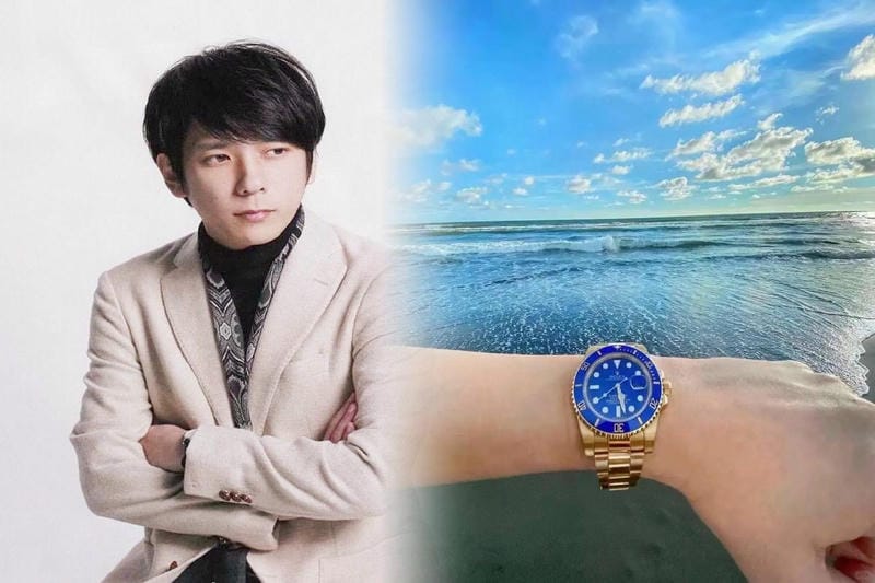 ロレックス、ヴィンテージウオッチを再現した腕時計 - コンビカラーのステンレス製ラウンドケース