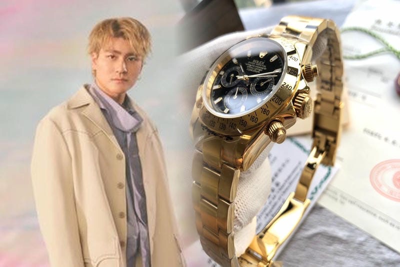 デイトナ 黒文字 盤