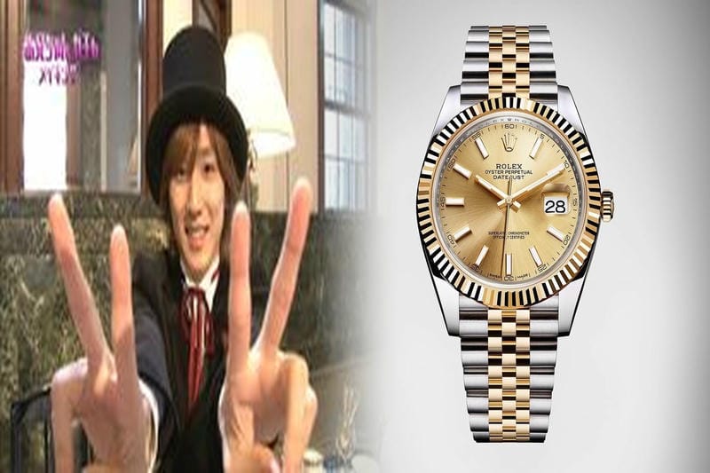 ロレックス10周年記念のサファイアクリスタル製デイデイト36