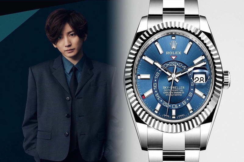 ロレックスは、時計の中型サイズの時計です