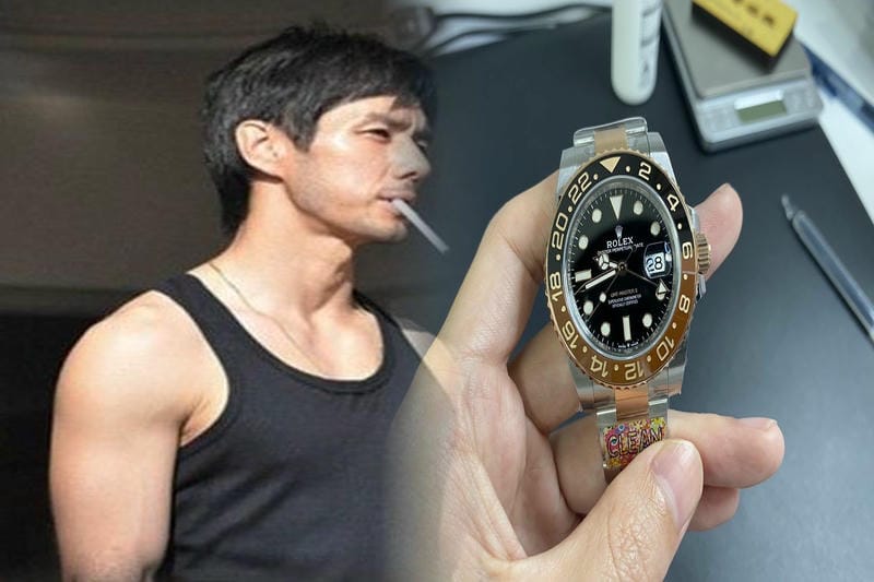 手 巻き ロレックス