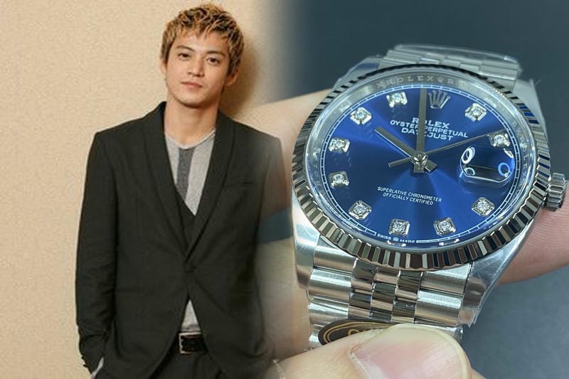 ロレックス 文字 盤 青