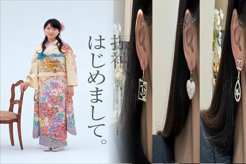 qoo10 シャネル 風 ピアス