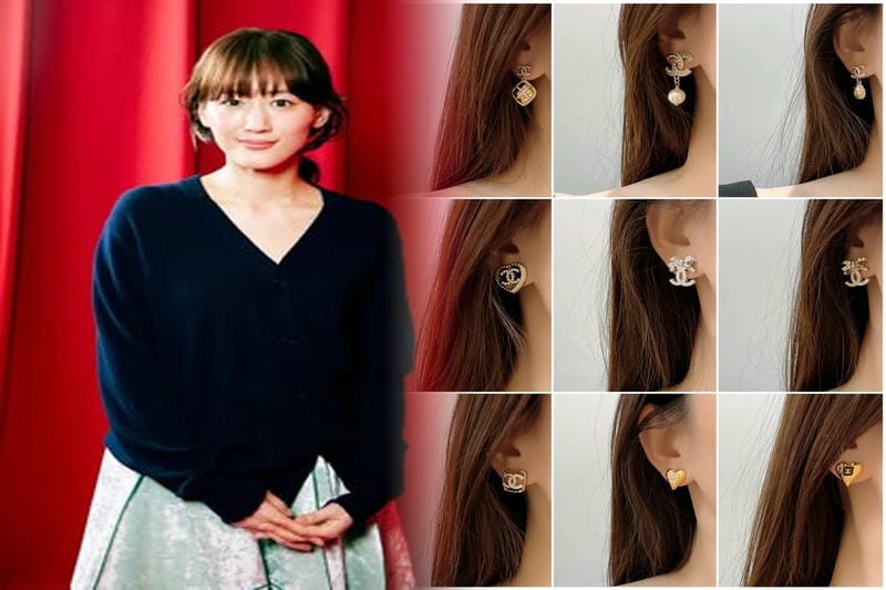 シャネル 風 ピアス ハンドメイド