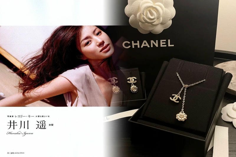 パール ピアス シャネル