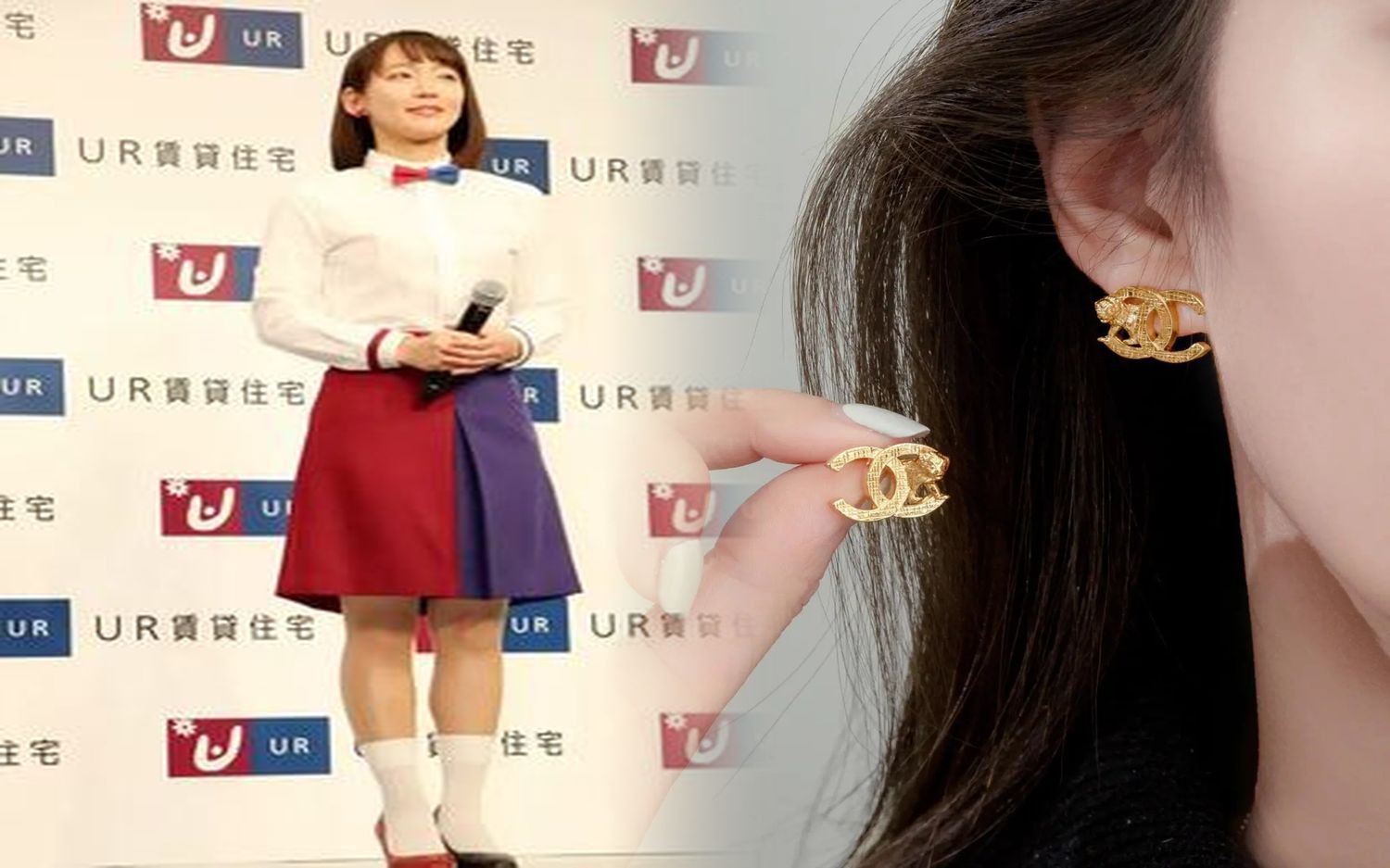 軟骨 ピアス シャネル 風