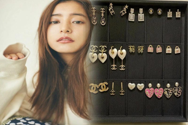 シャネル ピアス チェーン