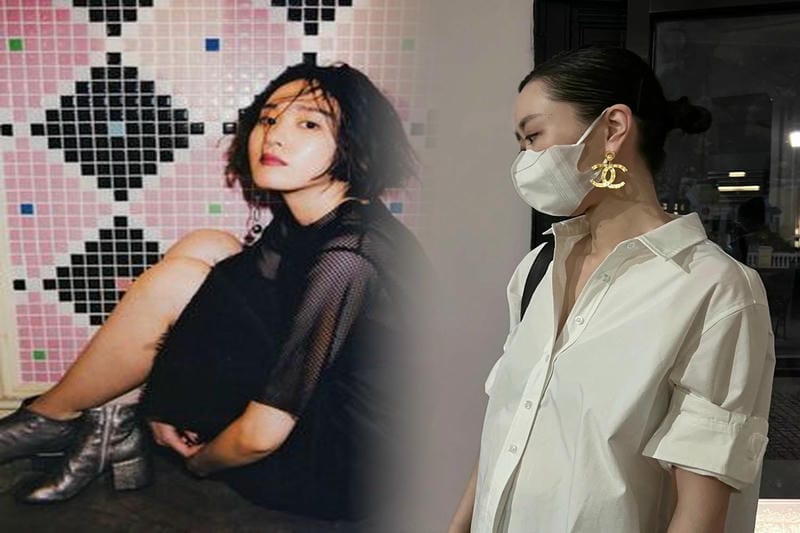 シャネル ピアス 揺れる