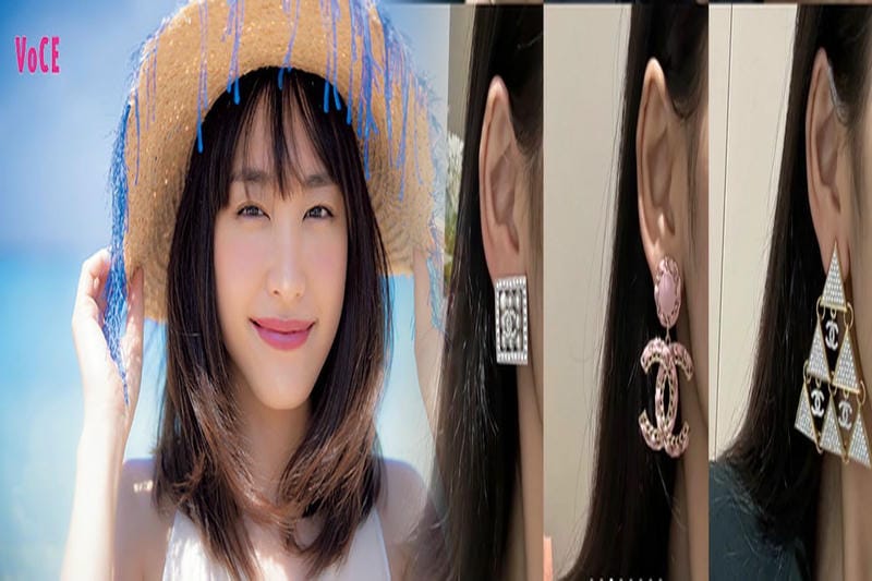 軟骨 ピアス シャネル