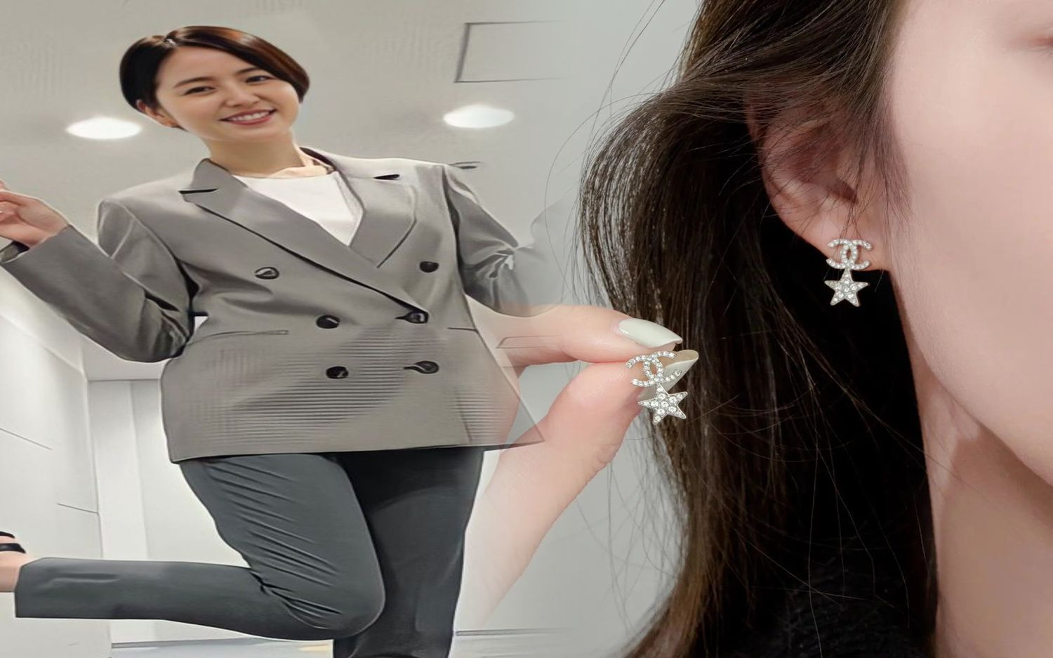 chanel ココ マーク ピアス