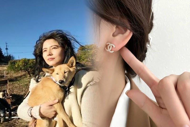 軟骨 ピアス シャネル