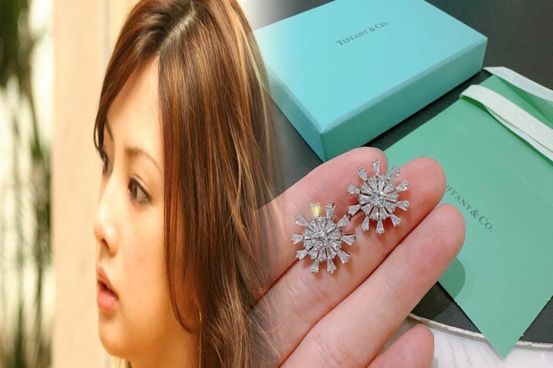 ティファニー 18k ピアス