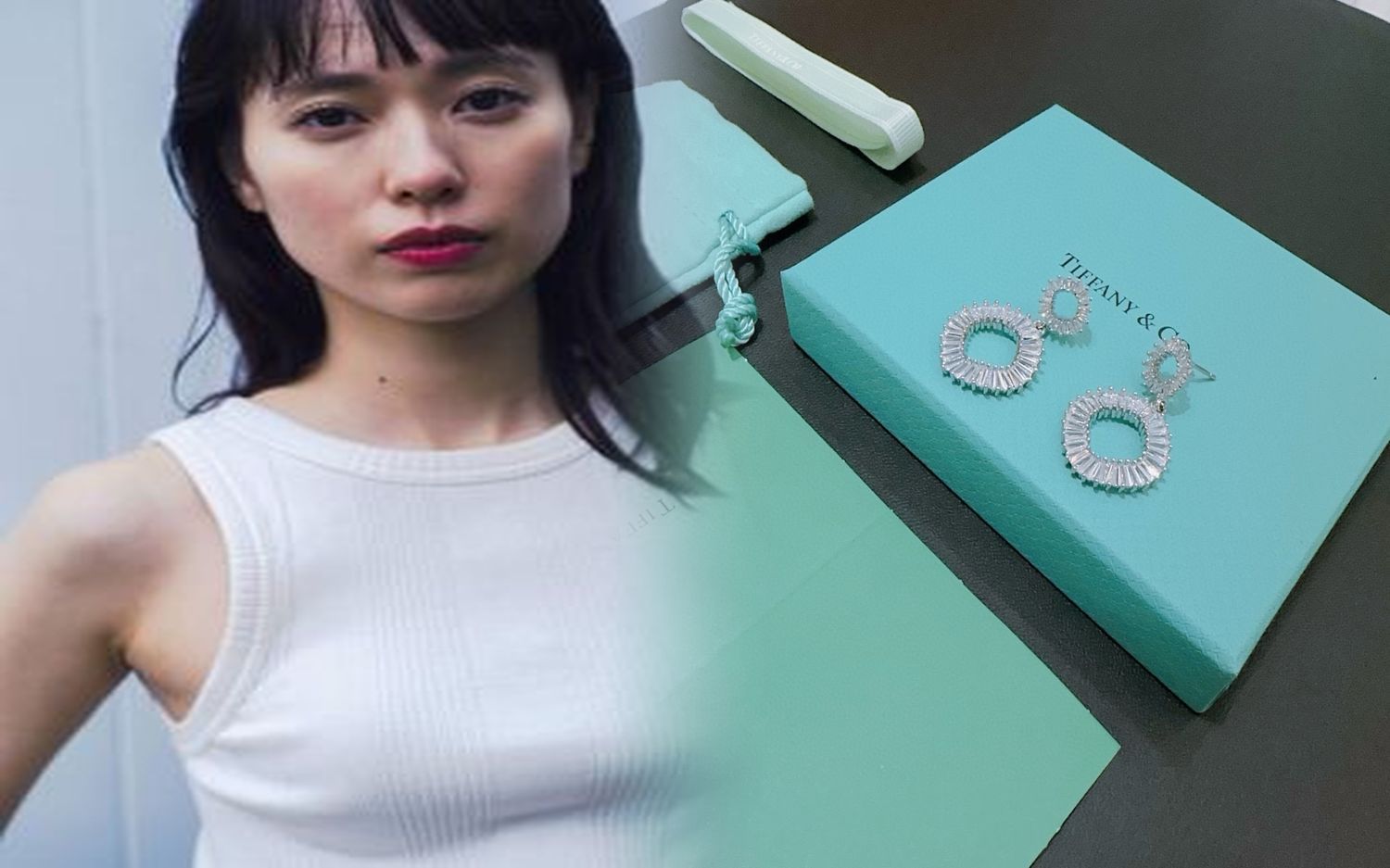 tiffany ピアス ダイヤ