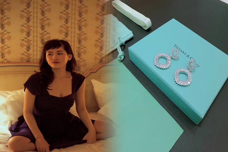 ティファニー ハート フープ ピアス