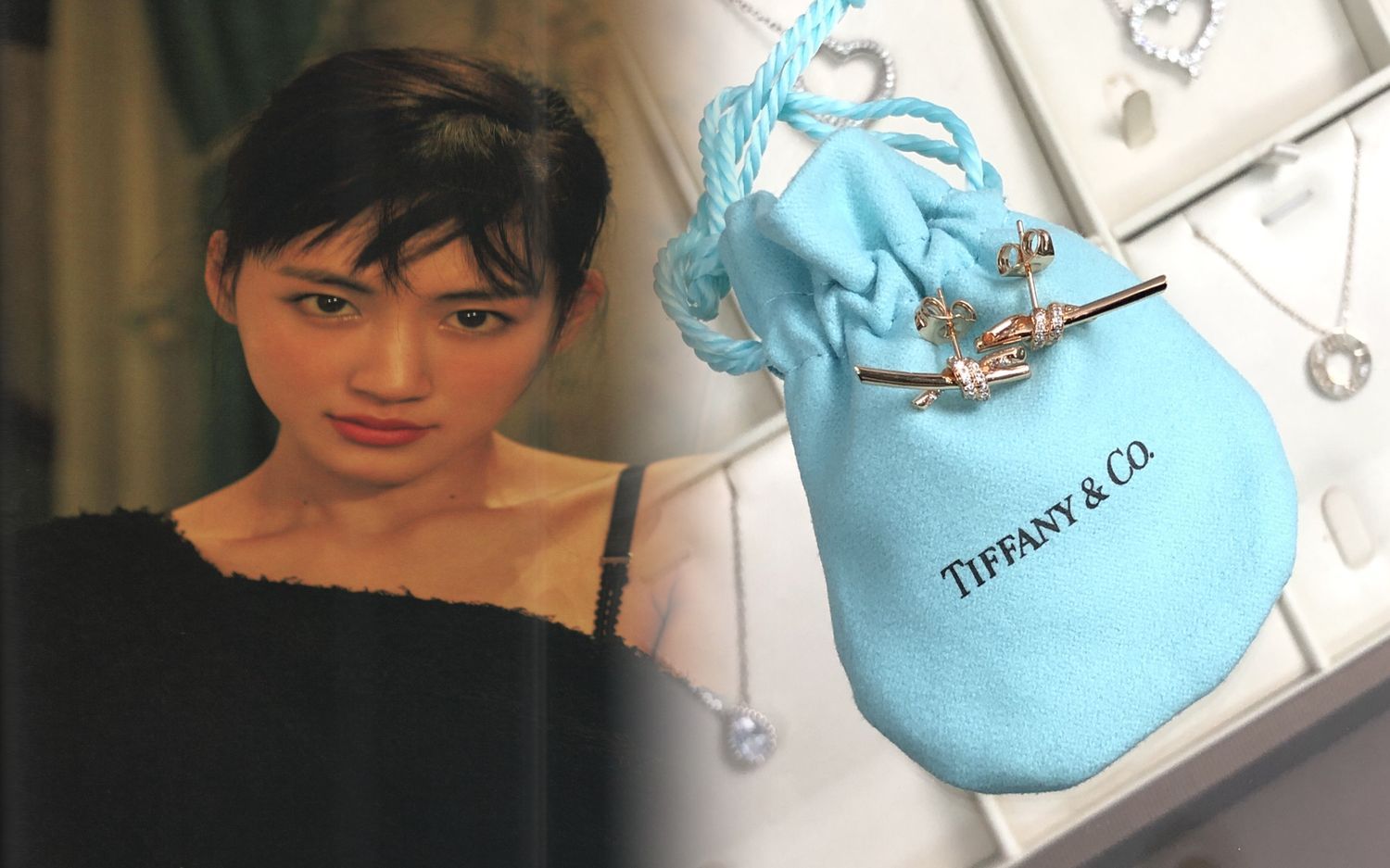 tiffany ピアス ダイヤ