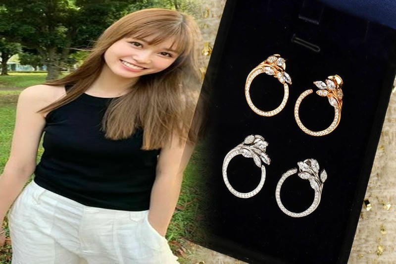 tiffany パール ピアス