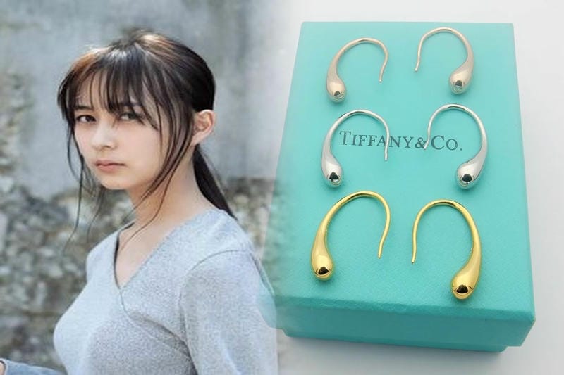 ティファニー ハード ウェア ピアス 中古