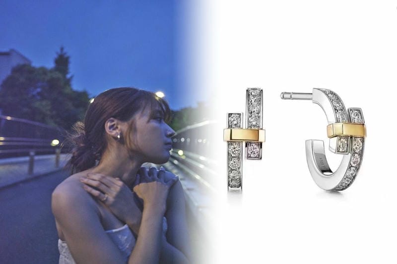 フープ ピアス 18k ティファニー