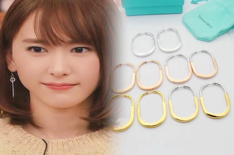 ティファニー ピアス k18