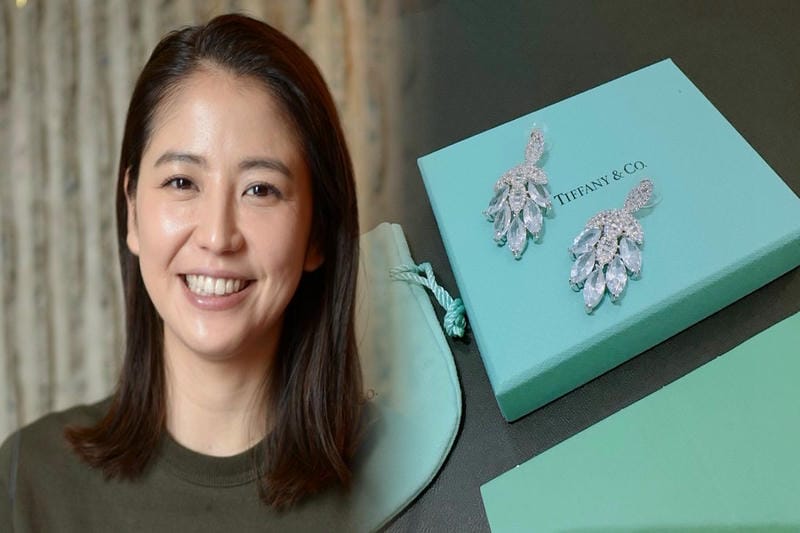 ティファニー ピアス ハート ゴールド