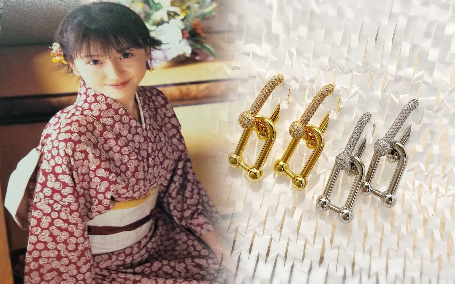 イニシャル ピアス ティファニー