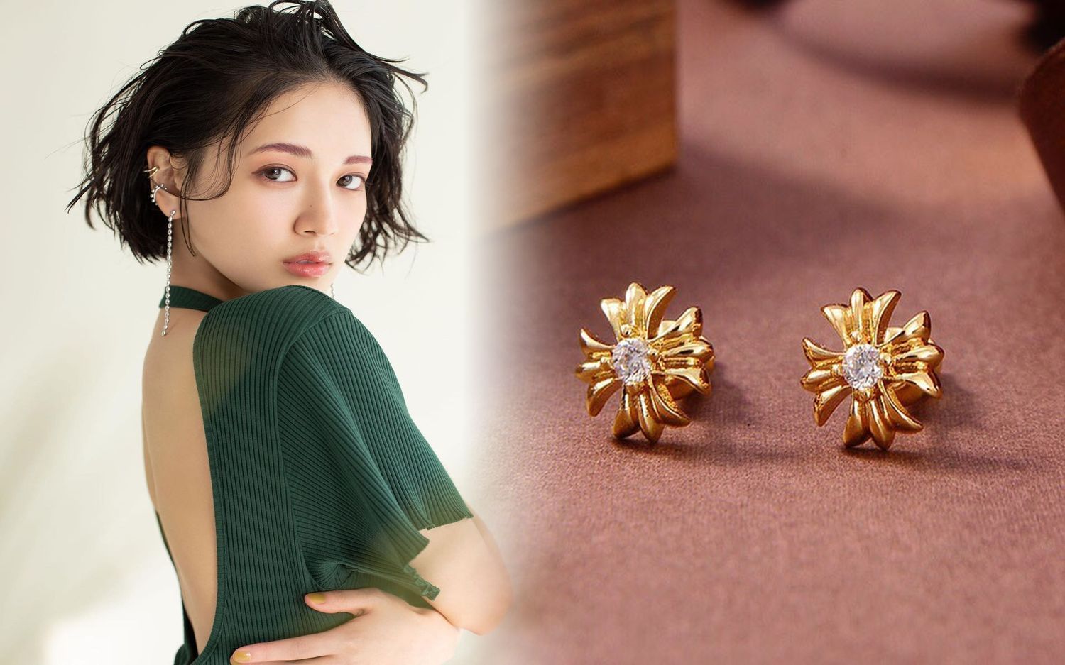 クロム ハーツ 風 フープ ピアス