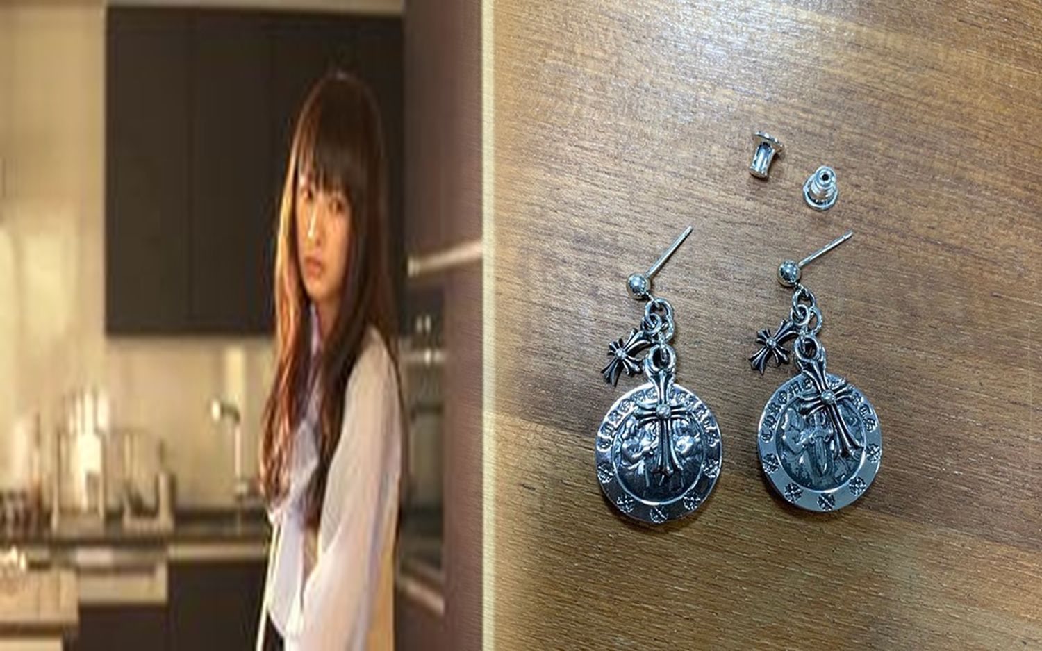 ピアス メンズ 片耳 クロム ハーツ