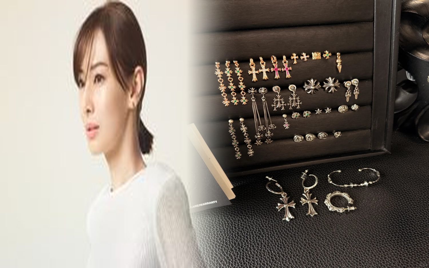 大倉 忠義 ピアス クロム ハーツ