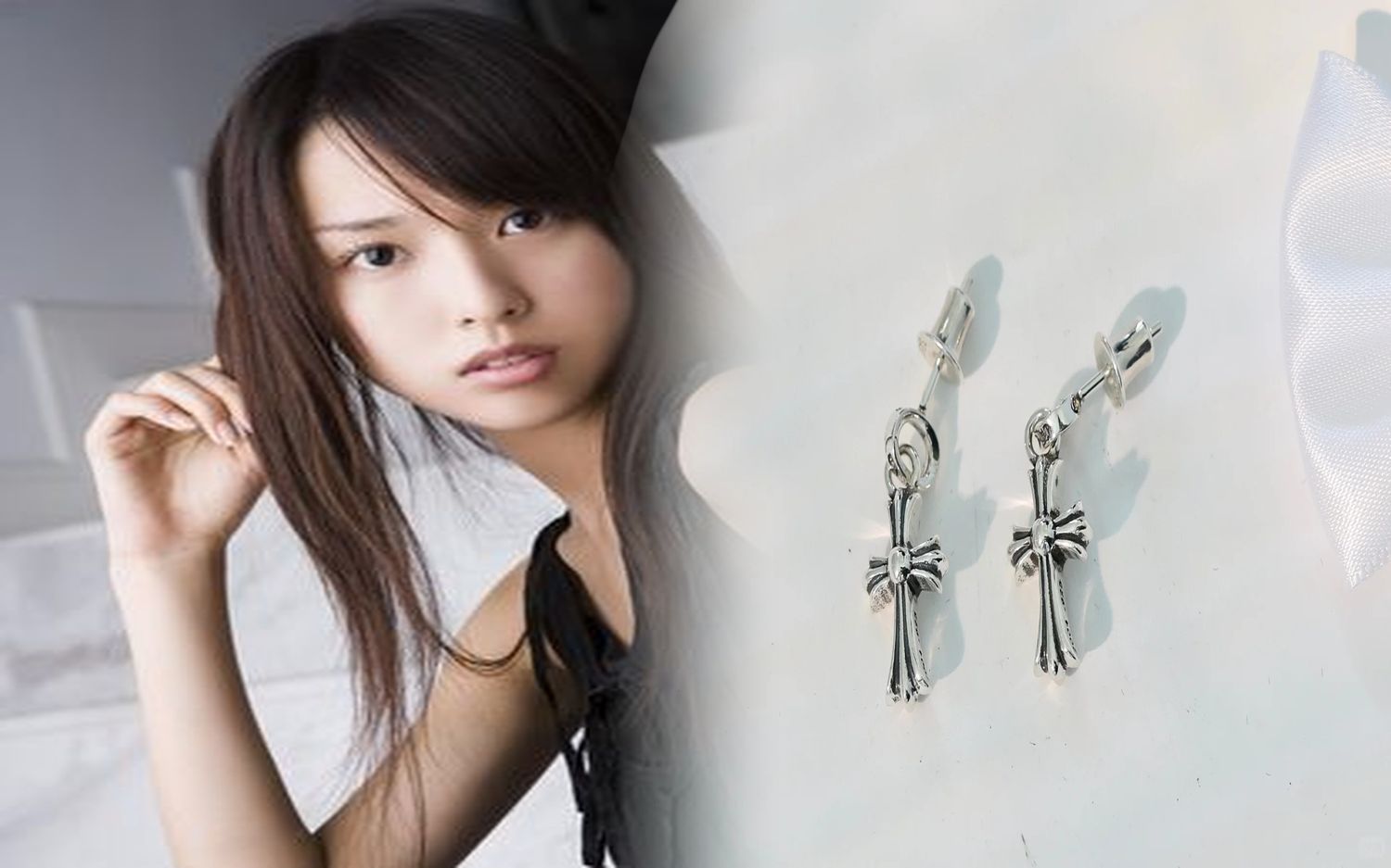クロム ハーツ ピアス クロス