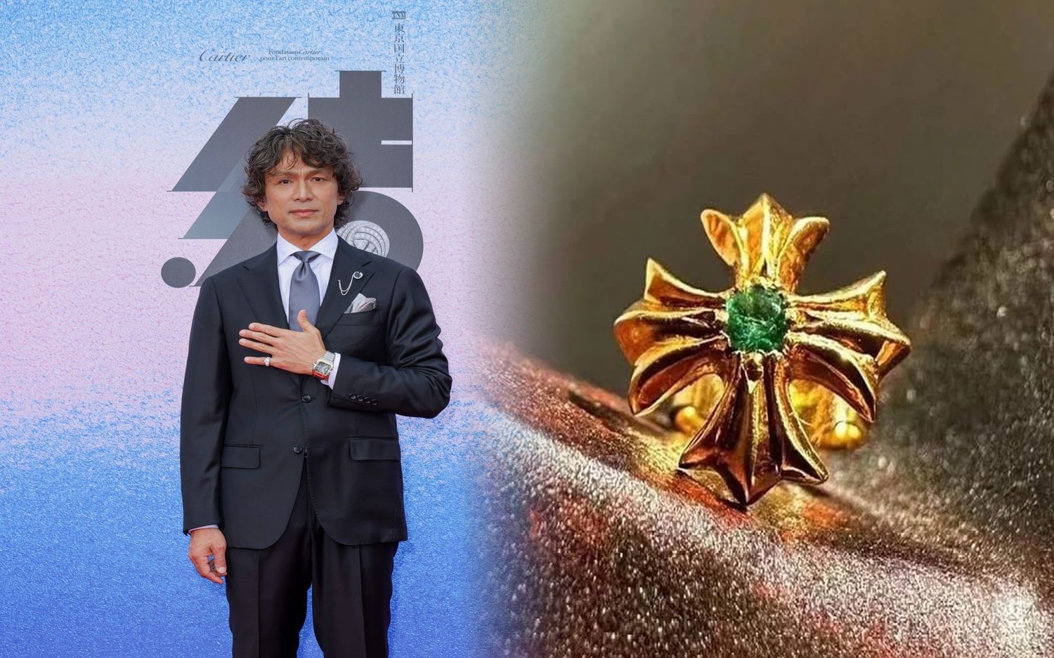 神山 智洋 ピアス クロム ハーツ