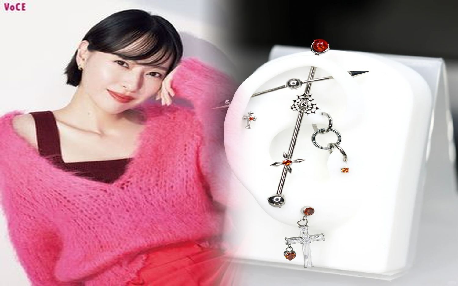 玉森 ピアス クロム ハーツ