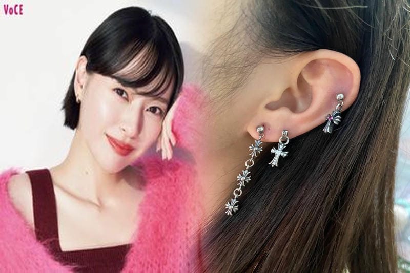クロム ハーツ 女性 ピアス
