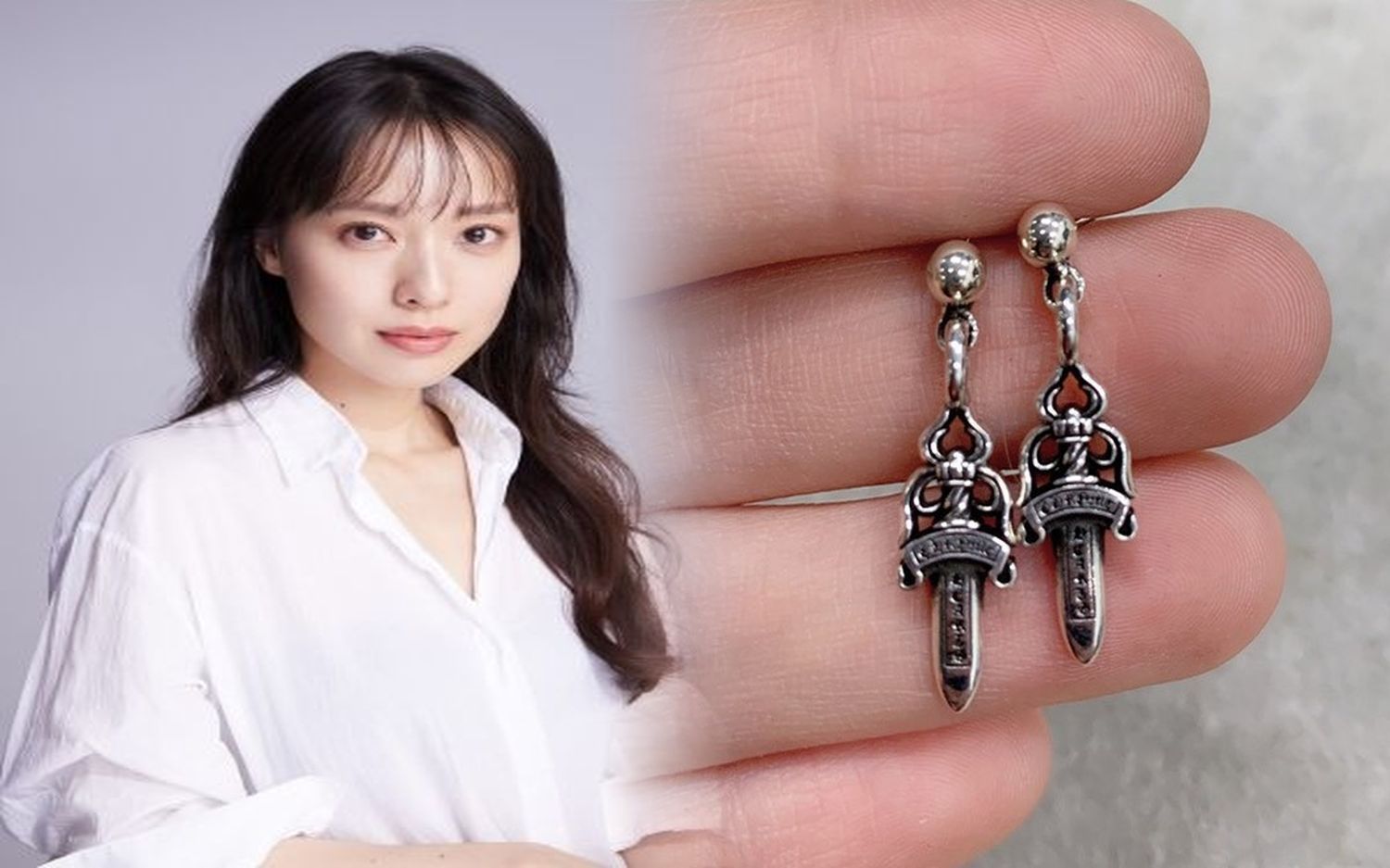 クロム ハーツ ピアス クロス
