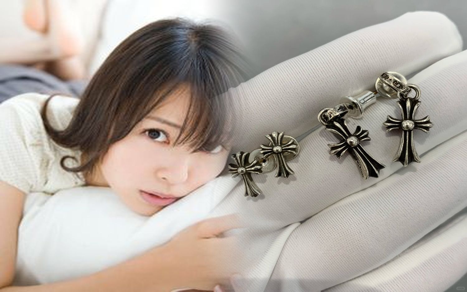 藤井 流星 ピアス クロム ハーツ