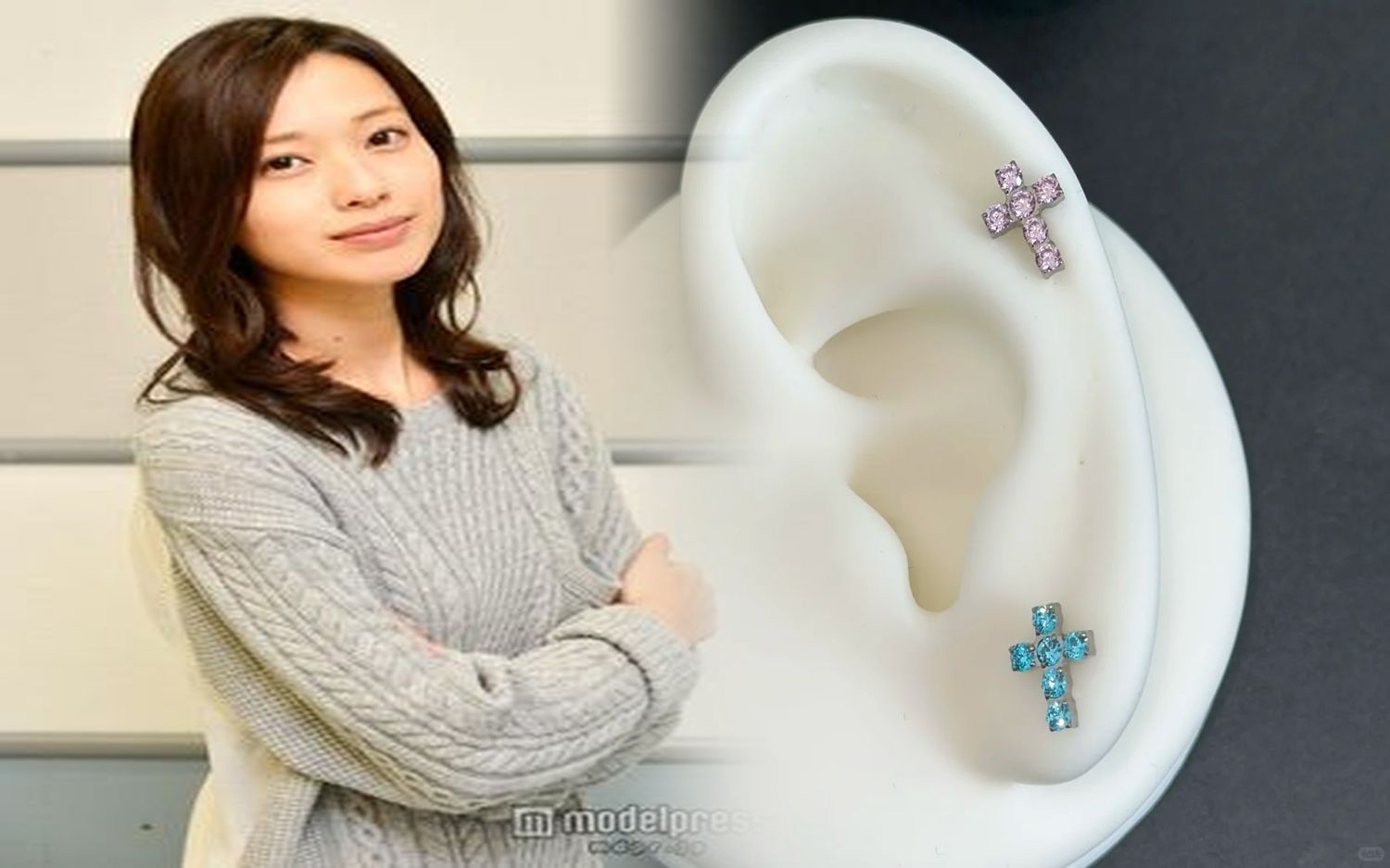 クロム ハーツ 22k ピアス 中古