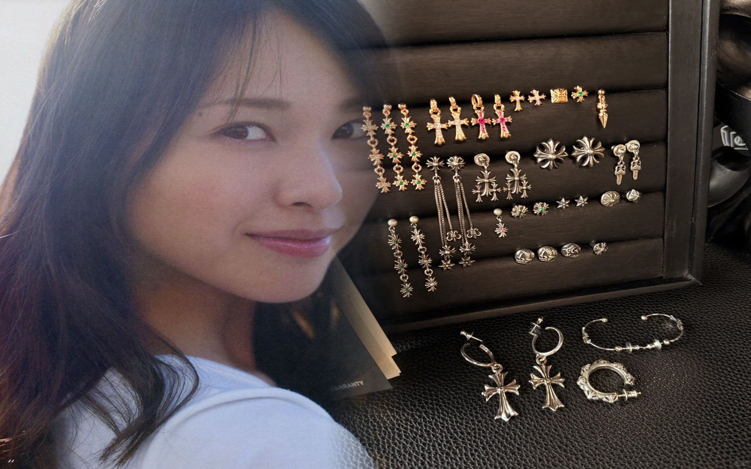クロム ハーツ ベビー ファット 22k ピアス
