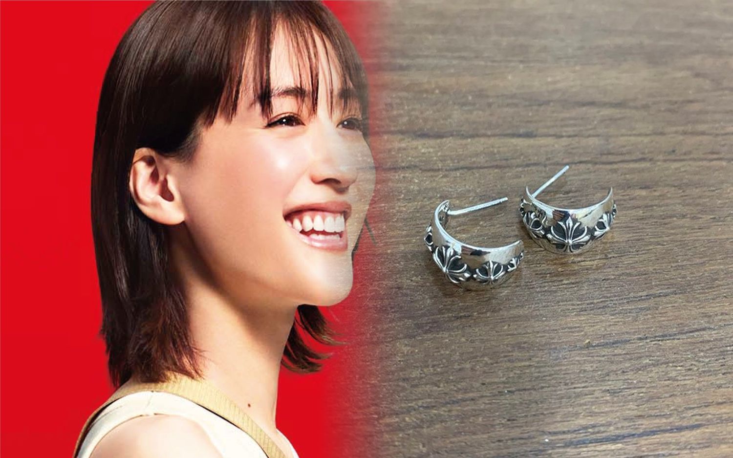 十字架 ピアス ださい