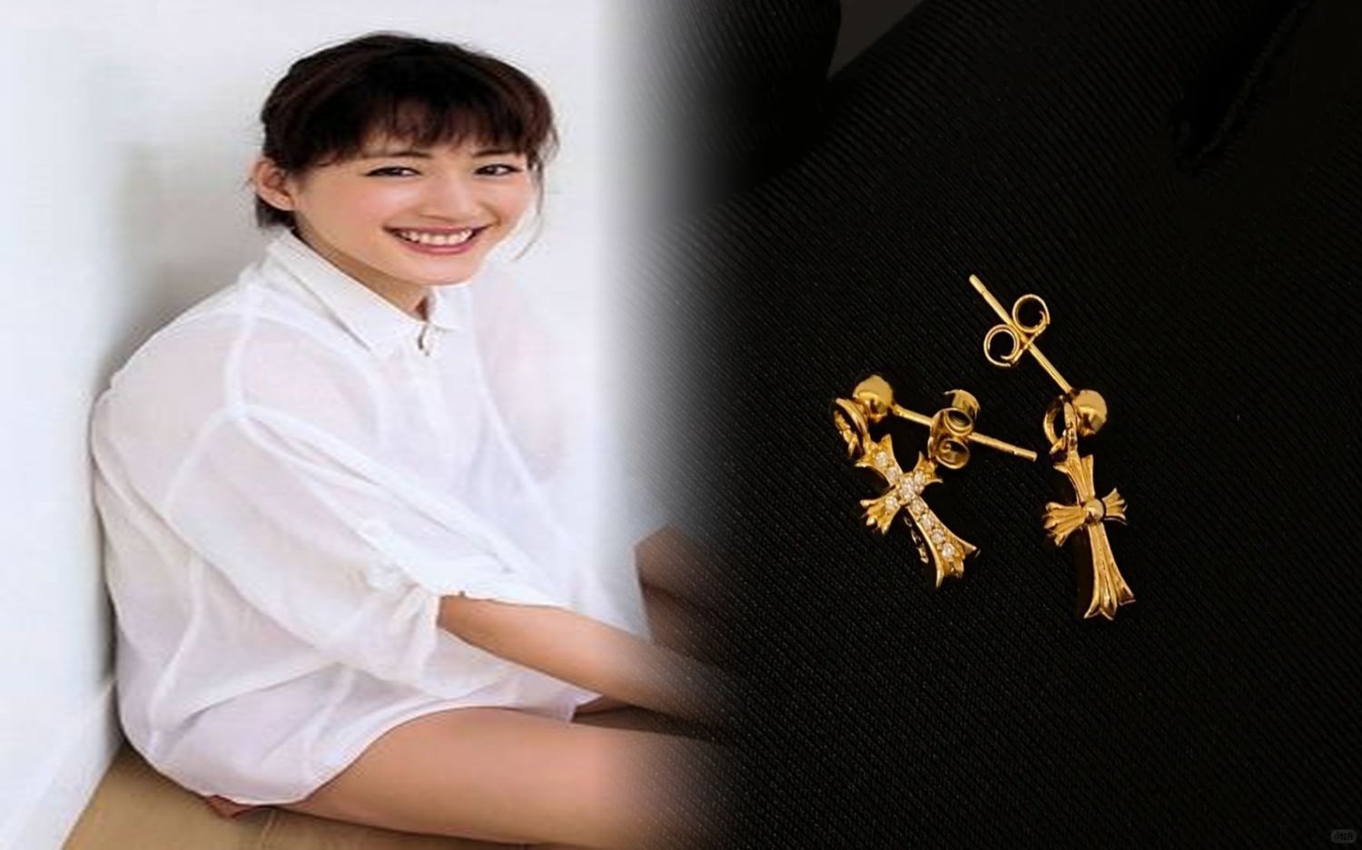 藤井 流星 ピアス クロム ハーツ