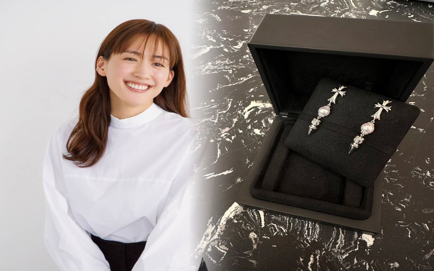 クロム ハーツ 芸能人 ピアス