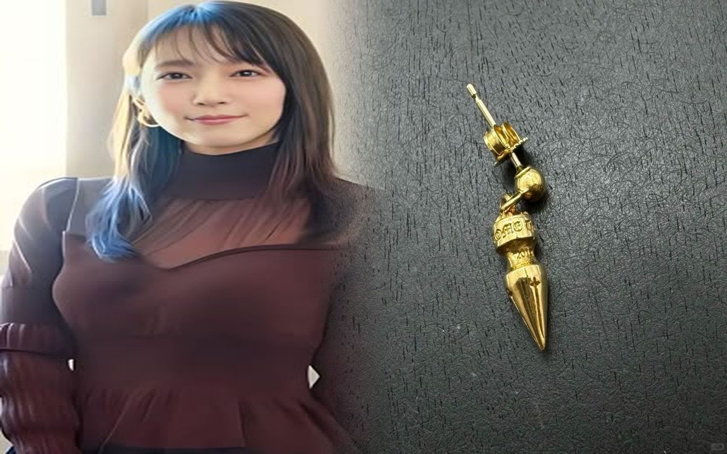 川村 壱 馬 ピアス クロム ハーツ