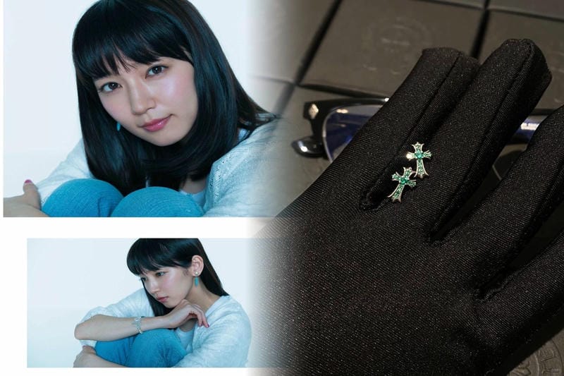 今 市 隆二 クロム ハーツ ピアス