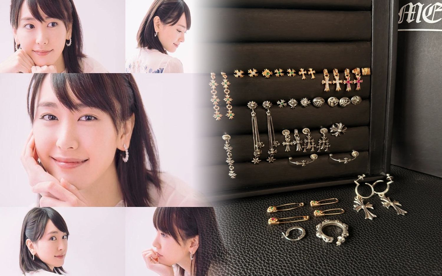 クロム ハーツ ピアス 十字架